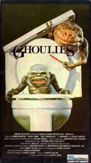 Carátula o foto de Ghoulies (extrañamente la que editaron como Ghoulies a secas es en realidad Ghoulies II)