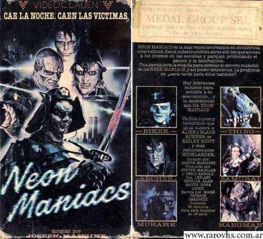 Carátula o foto de y Argentino: Neon Maniacs