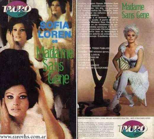 Carátula o foto de y argentino: Madame Sans-Gene