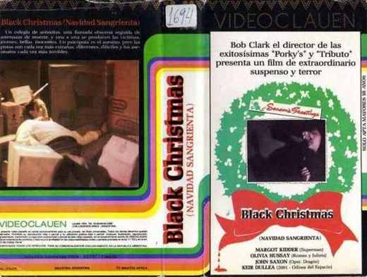 Carátula o foto de (VHS de Videoclauen ): Black Christmas (Navidad Sangrienta)
