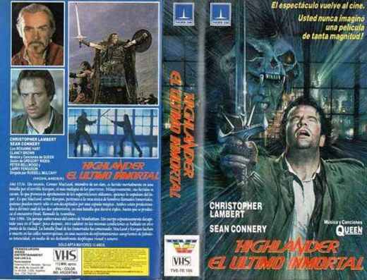Carátula o foto de Highlander de Russell Mulcahy