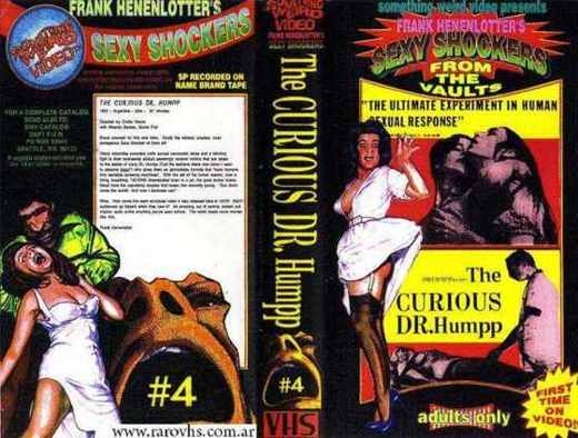 Carátula o foto de La venganza del sexo Título de este VHS (Edición USA de Something Weird) : The Curious Dr. Humpp