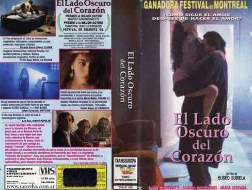 Carátula o foto de El lado oscuro del corazón de Eliseo Subiela