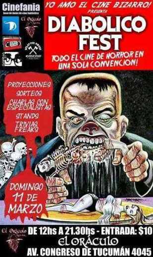 Carátula o foto de Diabólico Fest: 11 de Marzo de 2012