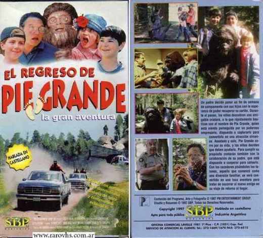 Carátula o foto de El Regreso de Pie Grande
