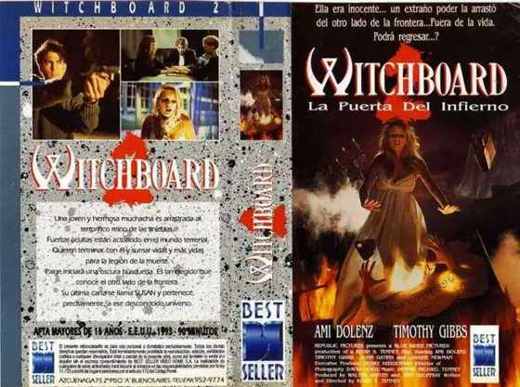 Carátula o foto de Witchboard 2: La Puerta del Infierno