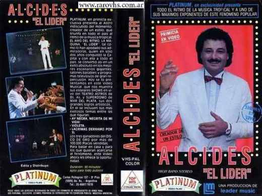Carátula o foto de Alcides «El Lider»