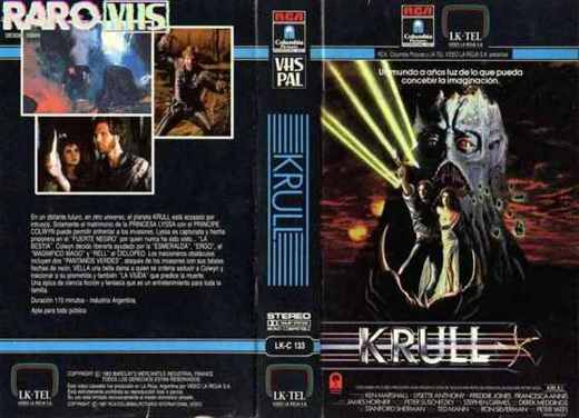 Carátula o foto de Krull con Liam Neeson