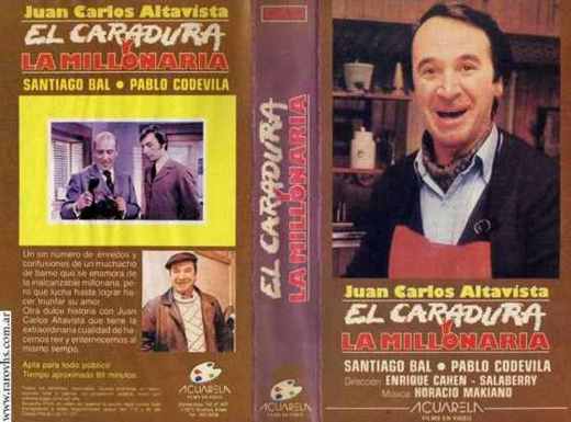 Carátula o foto de El Caradura y la Millonaria con Minguito Juan Carlos Altavista