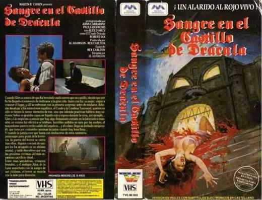 Carátula o foto de Sangre en el castillo de Drácula