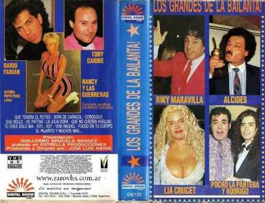 Carátula o foto de Los grandes de la bailanta!