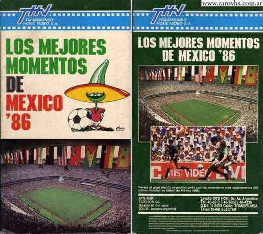Carátula o foto de Los mejores momentos de México 1986