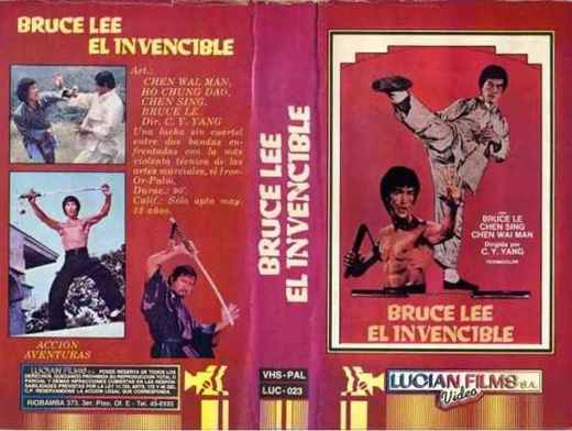 Carátula o foto de Bruce Lee, el invencible