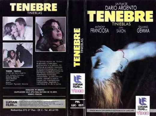Carátula o foto de Tenebre (Tinieblas)