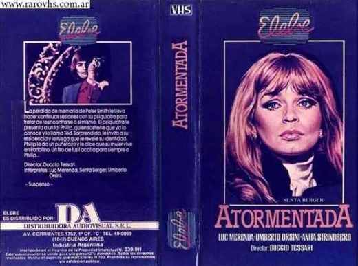 Carátula o foto de Atormentada (edición en VHS de Elebe )