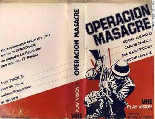 Carátula o foto de Operación Masacre