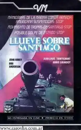 Llueve sobre Santiago