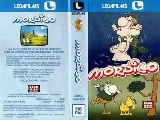 Carátula o foto de Mordillo (Compilado) Idea y Realización: Guillermo Mordillo Producción: Manfred Schmidt (Alemania) Editado por: Clan Dilo Entertainment Distribuido por: Ledafil