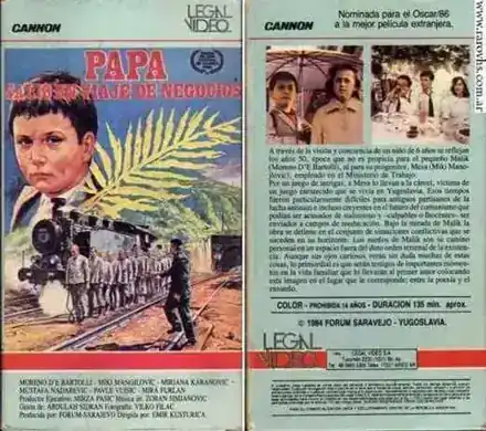 Papa salió en viaje de negocios (1985