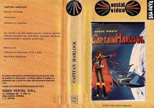 Carátula o foto de Capitán Harlock 1977-1979 Space Pirate