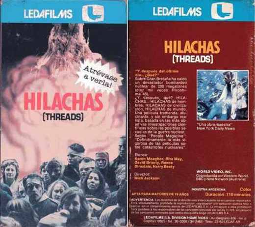 Carátula o foto de Threads (TV Movie – Telefilme)