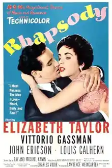 Rapsodia - Rhapsody (1954) de Charles Vidor