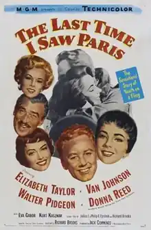 La última vez que vi París - The Last Time I Saw Paris (1954)