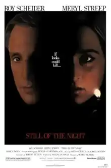 Still of the Night (1982) con Roy Scheider y Meryl Streep