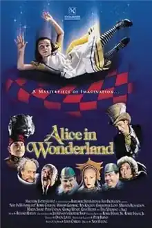 Alice in Wonderland (TV Movie 1999) con error de transmisión al comienzo