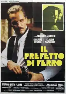 Il prefetto di ferro (1977) con Giuliano Gemma y Claudia Cardinale