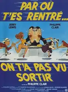 A Jerry le falta un tornillo (1984) rareza francesa con Jerry Lewis