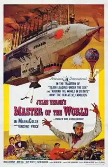 Master of the World / El dueño del mundo (1961) con Vincent Price y Charles Bronson