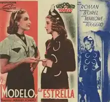 1939 - La modelo y la estrella (Manuel Romero)