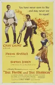 Orgullo y pasión / The Pride and the Passion (1957) con Frank Sinatra y Sophia Loren