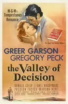 El valle de la abnegación - The Valley of Decision (1945)